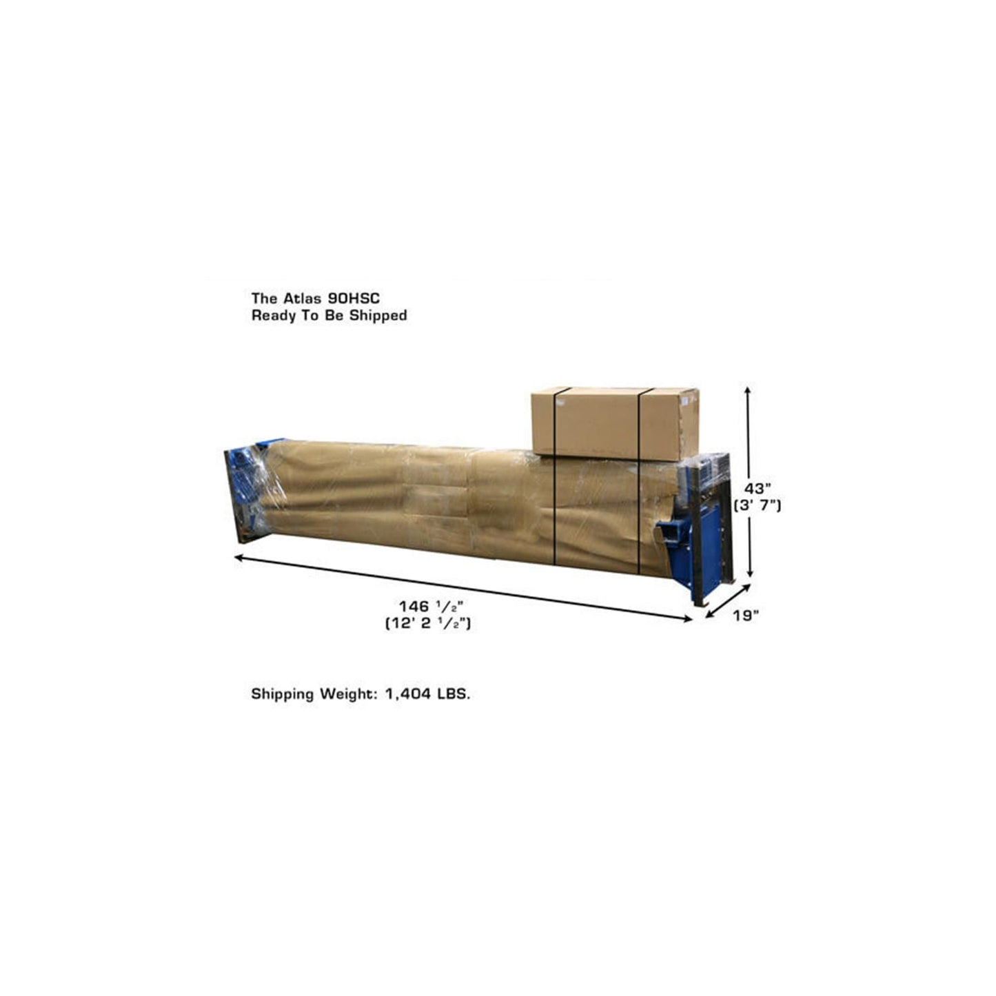 Atlas ATTD-9OHSC-SS 9,000 lb Overhead Two-Post Car Lift