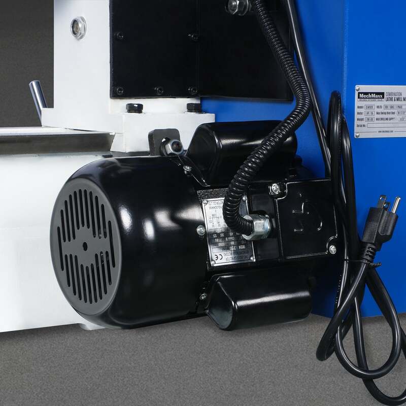 MechMaxx 500103 16" x 16" Combo Lathe Mill Drill – 1HP Multi-Function Metalworking Machine