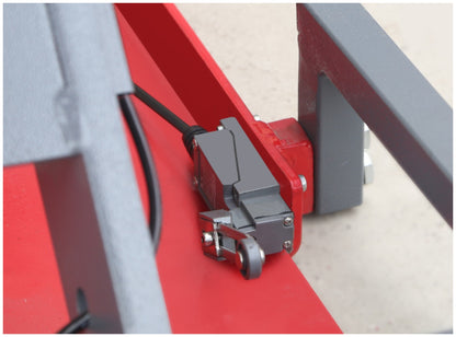 Fortisky FSL-MR80 Mid-Rise Scissor Lift 8000lb 47" Electric Lock Release 220V