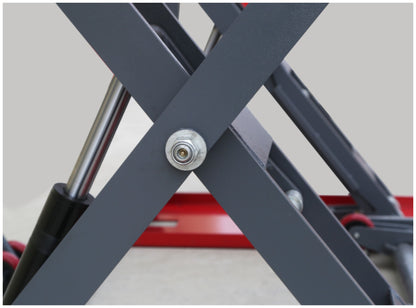 Fortisky FSL-MR80 Mid-Rise Scissor Lift 8000lb 47" Electric Lock Release 220V