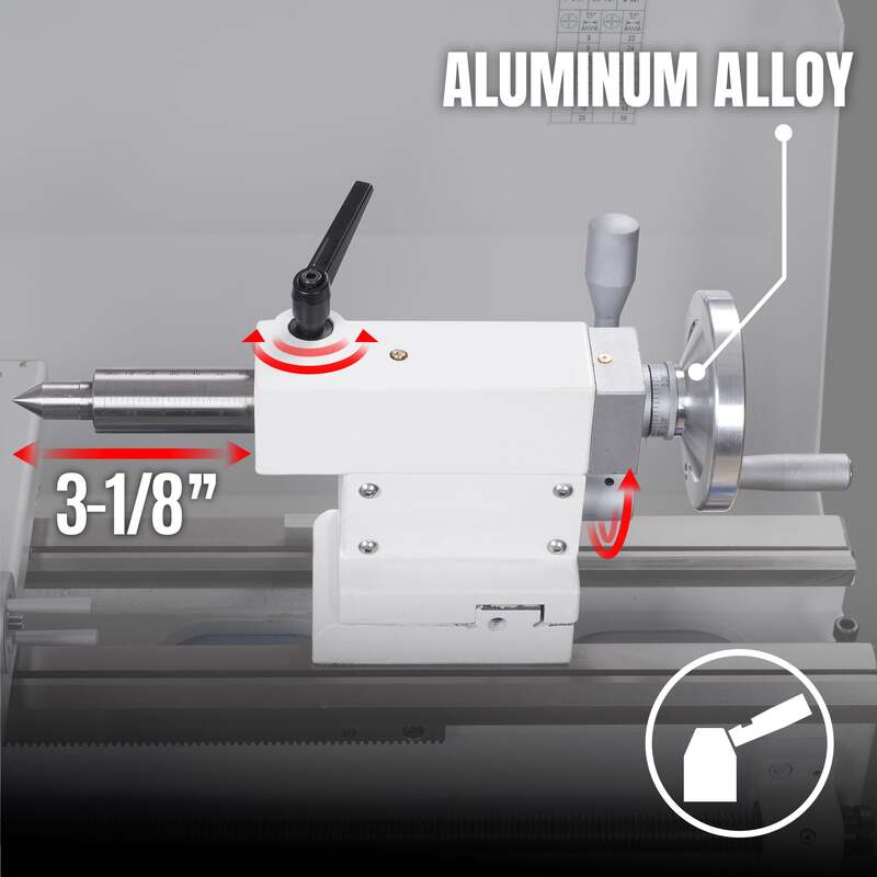MechMaxx 500007 11" x 30" Variable Speed Metal Lathe – 2HP Brushless Motor, 1.5" Spindle Bore