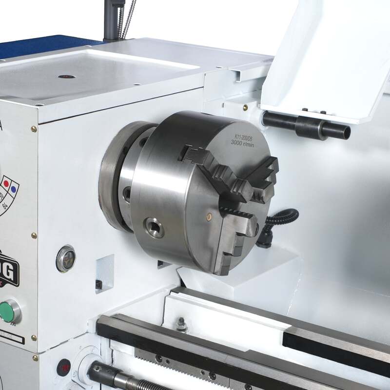 MechMaxx 500009 1440G 14" x 40" Industrial Metal Lathe with DRO – 2HP Precision Gearhead Lathe with Stand
