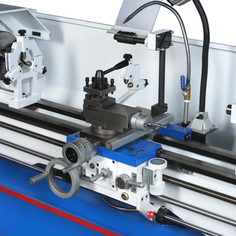 MechMaxx 500009 1440G 14" x 40" Industrial Metal Lathe with DRO – 2HP Precision Gearhead Lathe with Stand