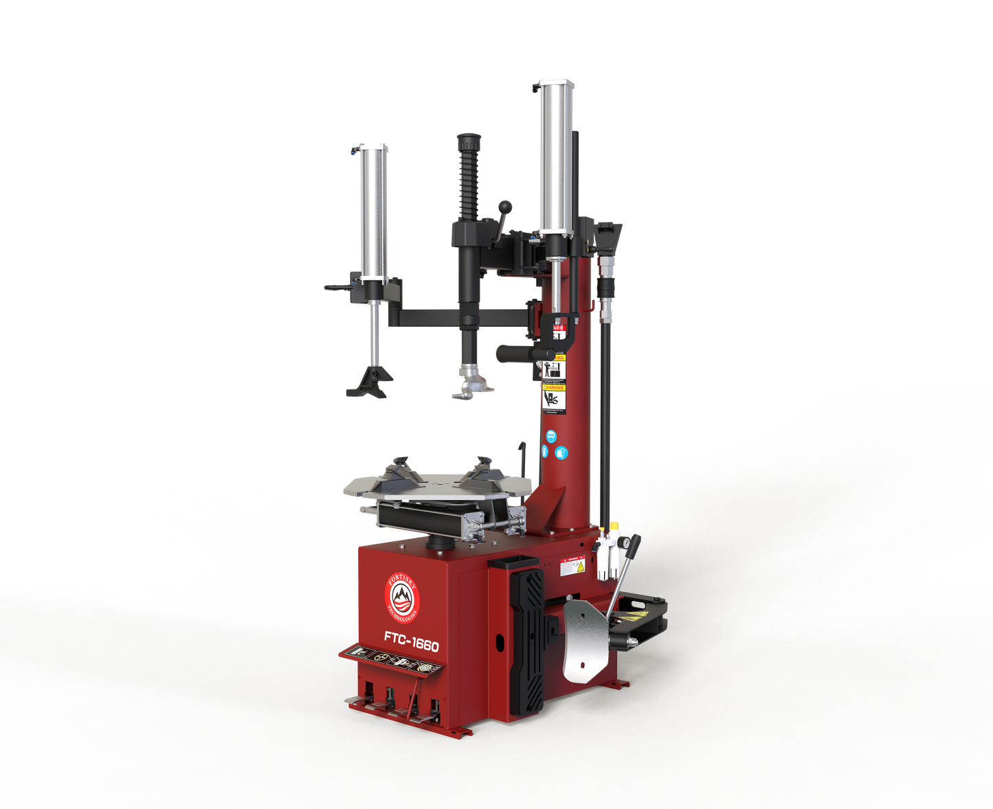 Fortisky 1660-8833 Tire Changer & Dynamic Display Screen Wheel Balancer Combo