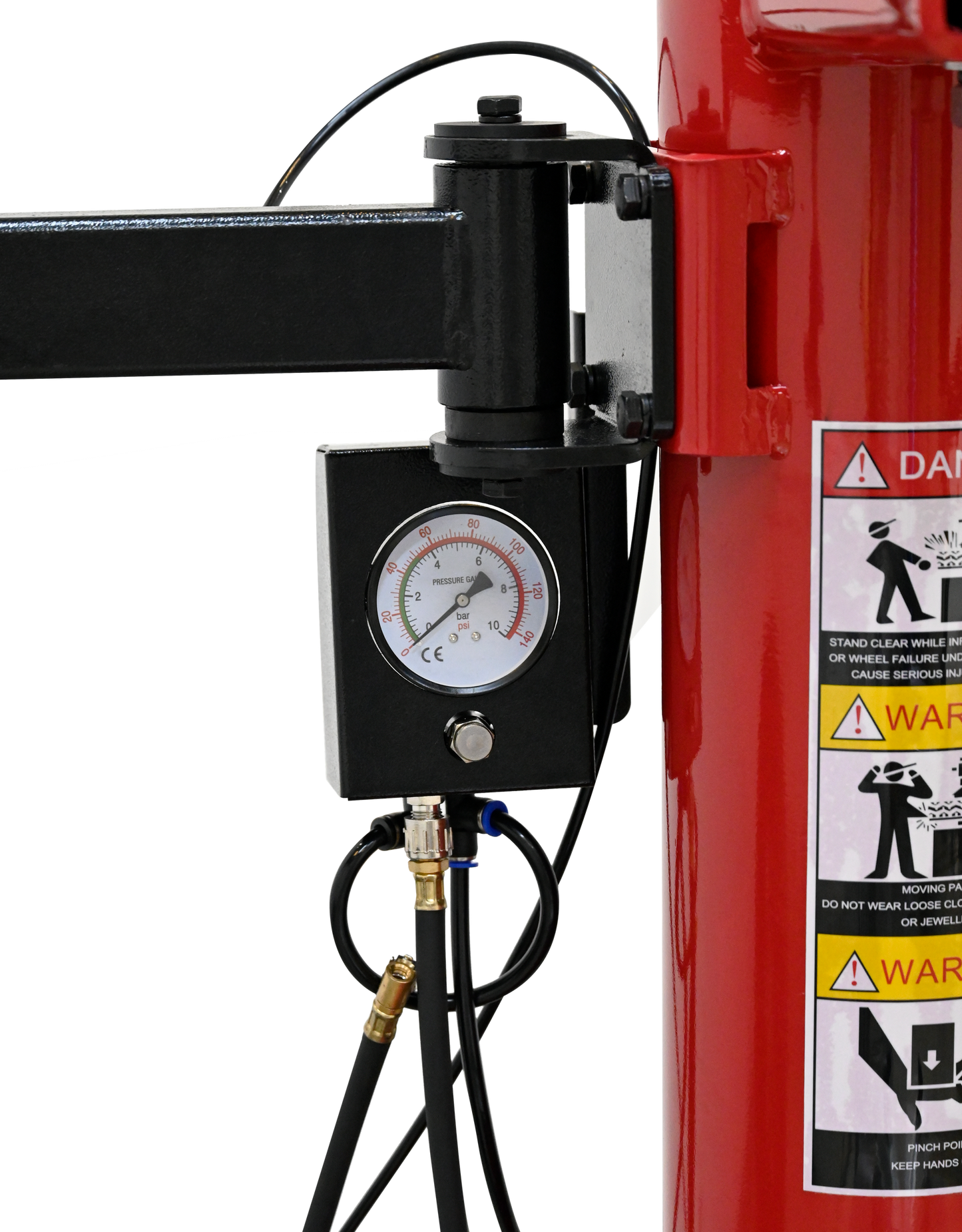 Fortisky 1660-8833 Tire Changer & Dynamic Display Screen Wheel Balancer Combo