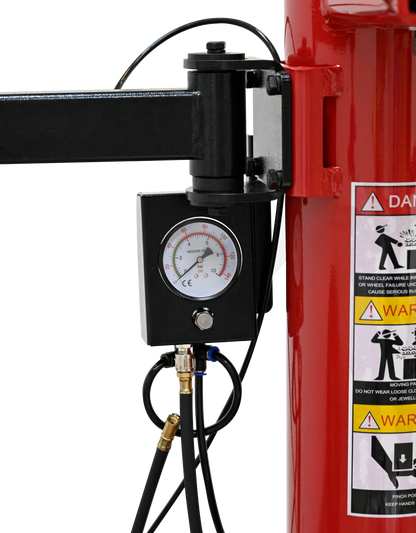 Fortisky 1660-8833 Tire Changer & Dynamic Display Screen Wheel Balancer Combo