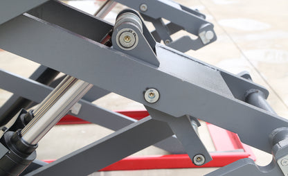 Fortisky FSL-FR90 Full-Rise Scissor Lift 9000lbs 72" Electric Lock Release 220v