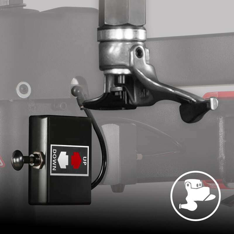MechMaxx 200005 TC9662 Tire Changer – 10–24" Rim Swing Arm Tire Machine with Double Assist Arms & Bead Blaster