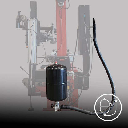 MechMaxx 200006 TC968 Tilt-Back Tire Changer – 12–26" Rim Wheel Changer with Bead Blaster