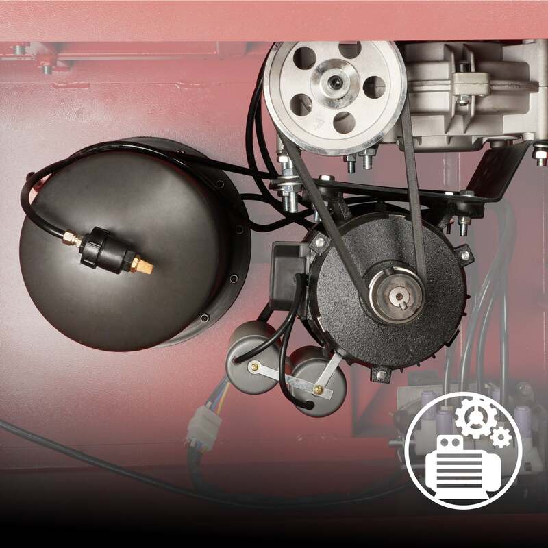MechMaxx 200027 Swing Arm Tire Changer with Assist Arm & Bead Blaster – 10–24" Rim Capacity