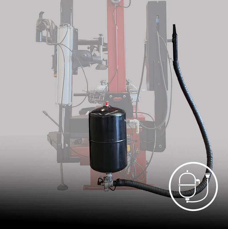 MechMaxx 200028 TC9682 Tilt-Back Tire Changer – 12–26" Rim Wheel Changer with Assist Arm & Bead Blaster