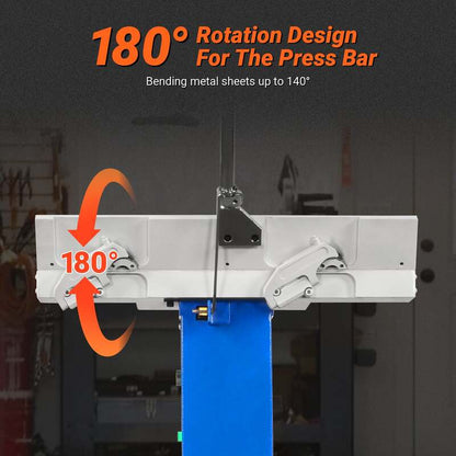MechMaxx 500000 MSMB650E 24" Magnetic Sheet Metal Brake – 3 Ton Electromagnetic Pan & Box Brake