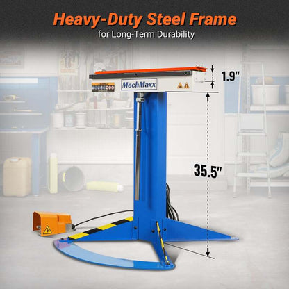 MechMaxx 500000 MSMB650E 24" Magnetic Sheet Metal Brake – 3 Ton Electromagnetic Pan & Box Brake