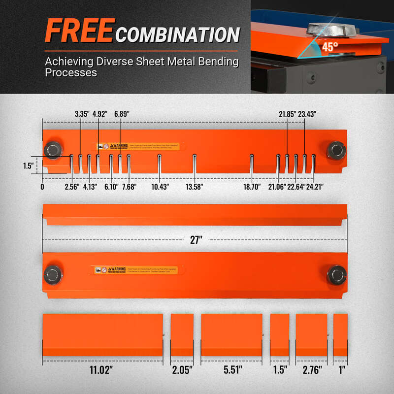 MechMaxx 500000 MSMB650E 24" Magnetic Sheet Metal Brake – 3 Ton Electromagnetic Pan & Box Brake