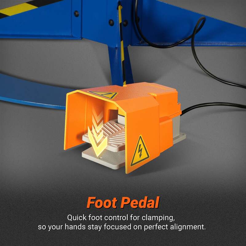 MechMaxx 500000 MSMB650E 24" Magnetic Sheet Metal Brake – 3 Ton Electromagnetic Pan & Box Brake