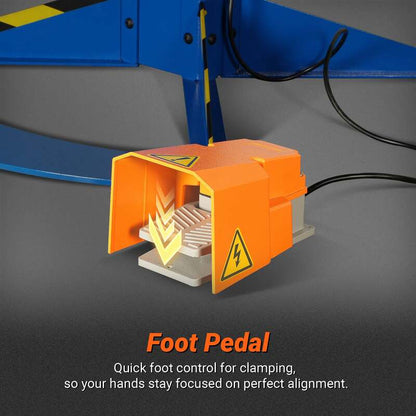 MechMaxx 500000 MSMB650E 24" Magnetic Sheet Metal Brake – 3 Ton Electromagnetic Pan & Box Brake