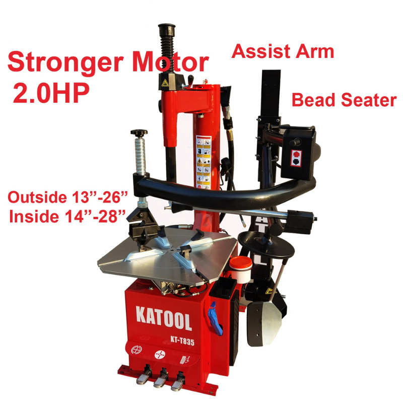 Katool KT-T835 Wheel Clamp Tire Changer Machine