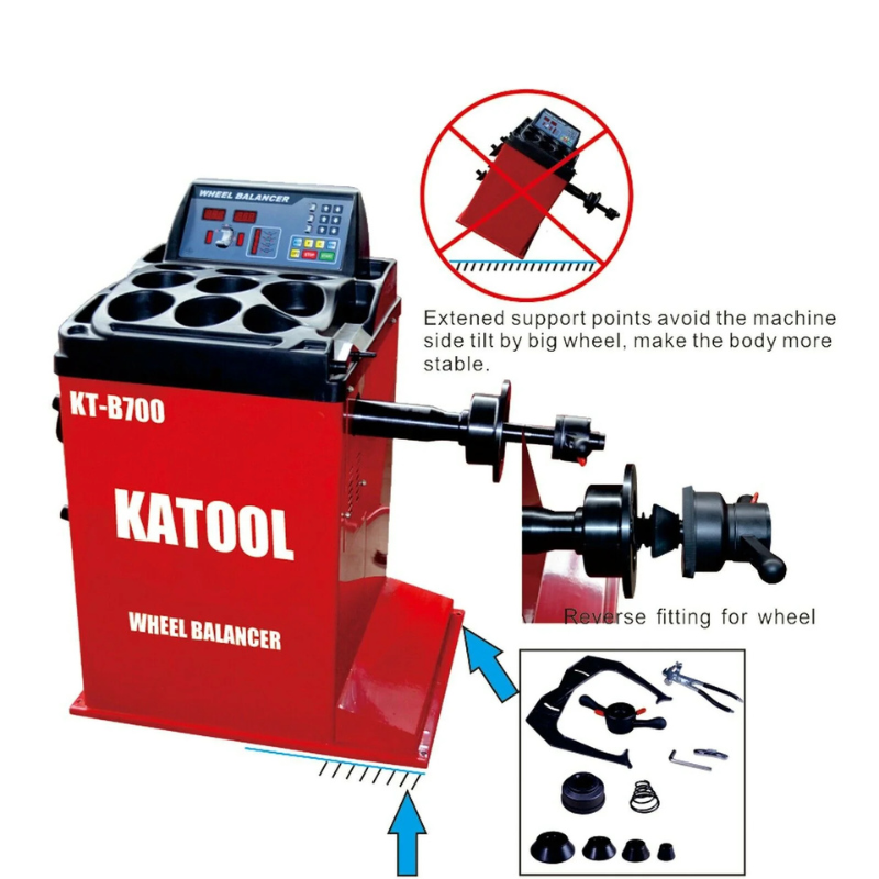 Katool KT-B700 Wheel Balancer