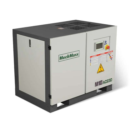 MechMaxx 300001 10HP Rotary Screw Air Compressor – 32.8 CFM Industrial Air System