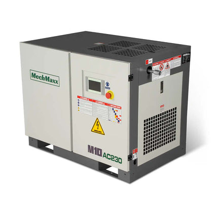 MechMaxx 300001 10HP Rotary Screw Air Compressor – 32.8 CFM Industrial Air System