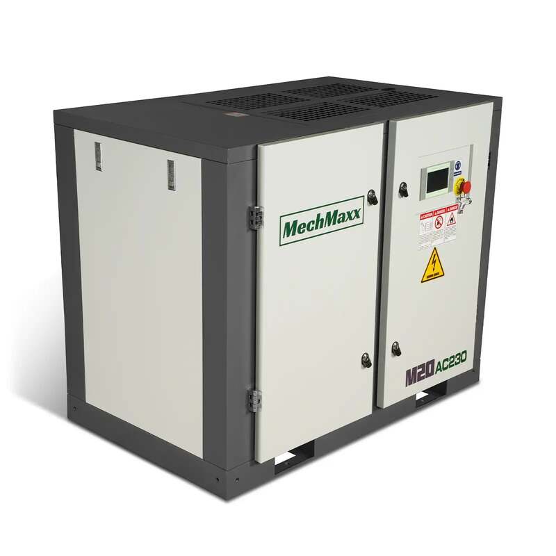 MechMaxx 300003 20HP Rotary Screw Air Compressor – 78 CFM Industrial Air System