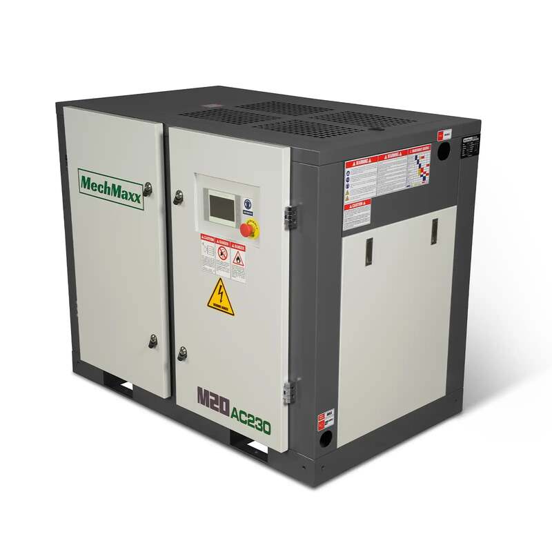 MechMaxx 300003 20HP Rotary Screw Air Compressor – 78 CFM Industrial Air System