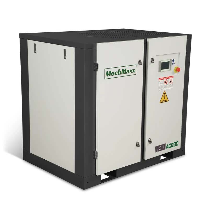 MechMaxx 300005 30HP Rotary Screw Air Compressor – 106 CFM Industrial Air System