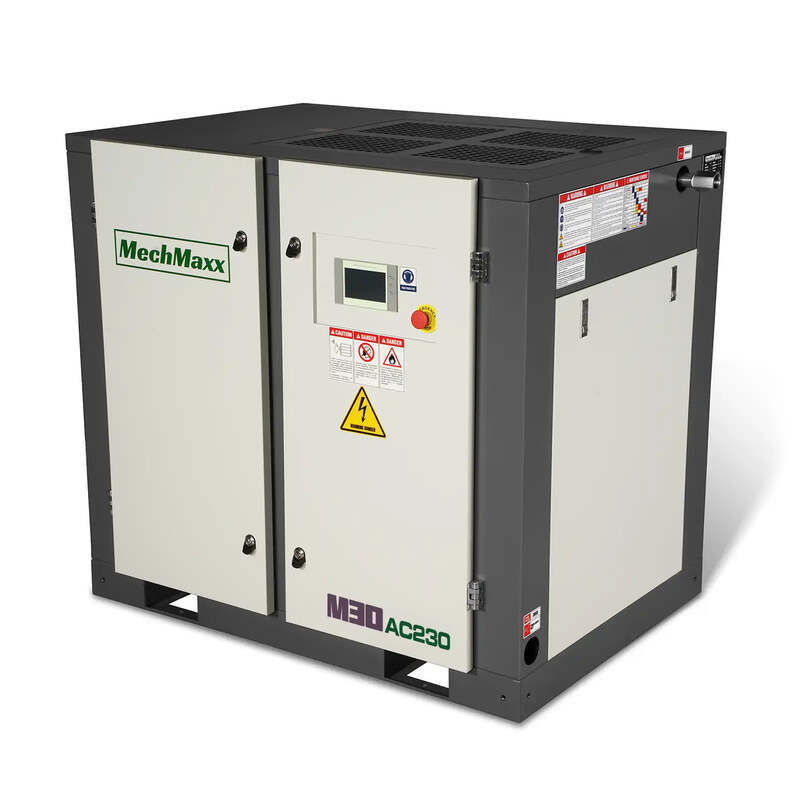 MechMaxx 300005 30HP Rotary Screw Air Compressor – 106 CFM Industrial Air System