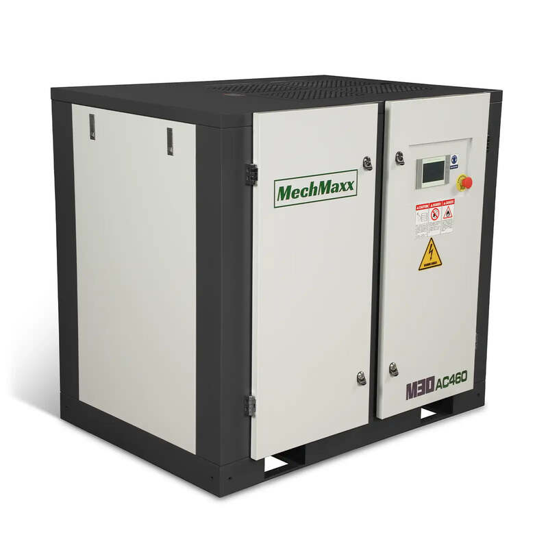 MechMaxx 300006 30HP Rotary Screw Air Compressor – 106 CFM Industrial Air System