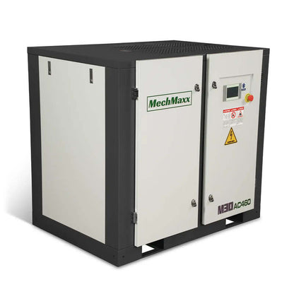 MechMaxx 300006 30HP Rotary Screw Air Compressor – 106 CFM Industrial Air System