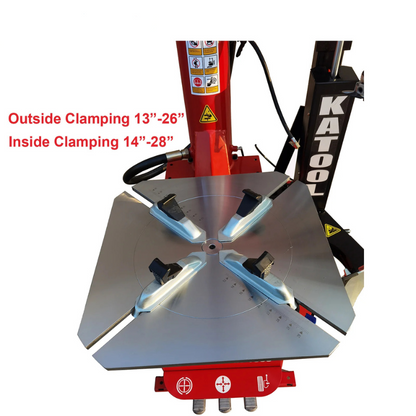 Katool KT-T835 & KT-B750 Tire Changer and Wheel Balancer Combo