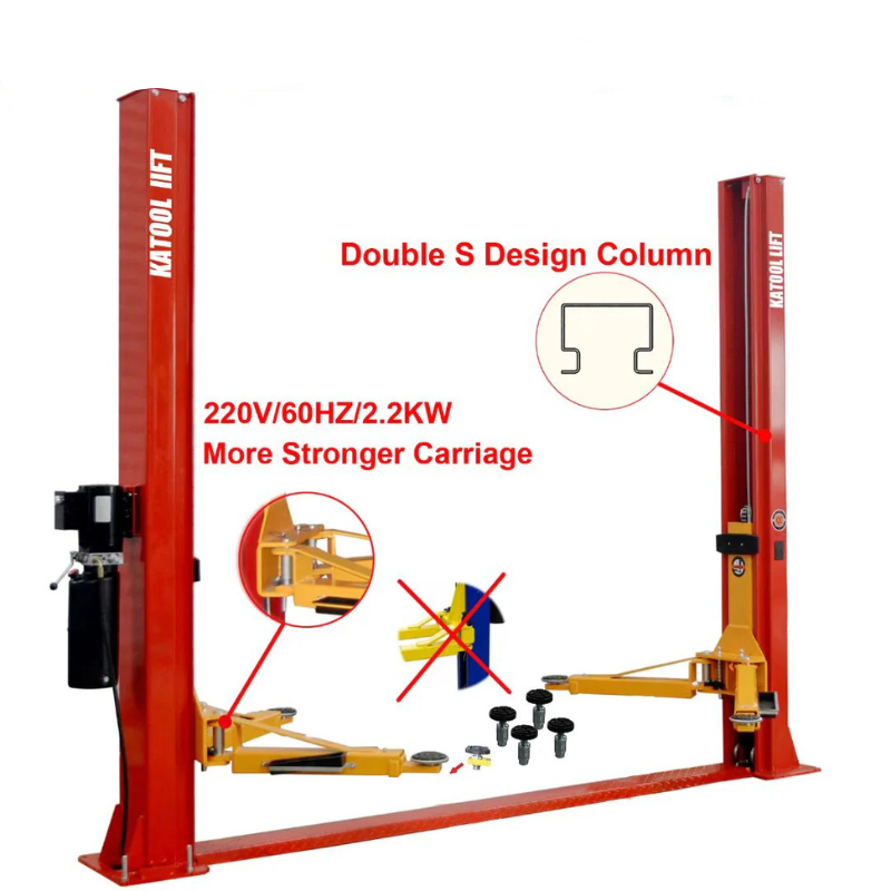 Katool KT-H100 Two Post Vehicle Lift 10,000lbs