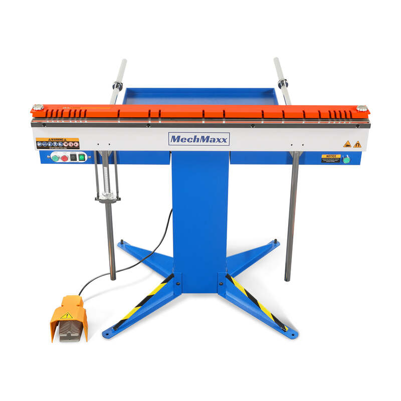 Mechmaxx 500001 48" Industrial Magnetic Sheet Metal Brake – 20 Gauge Capacity Electromagnetic Press Brake (MSMB1250E)