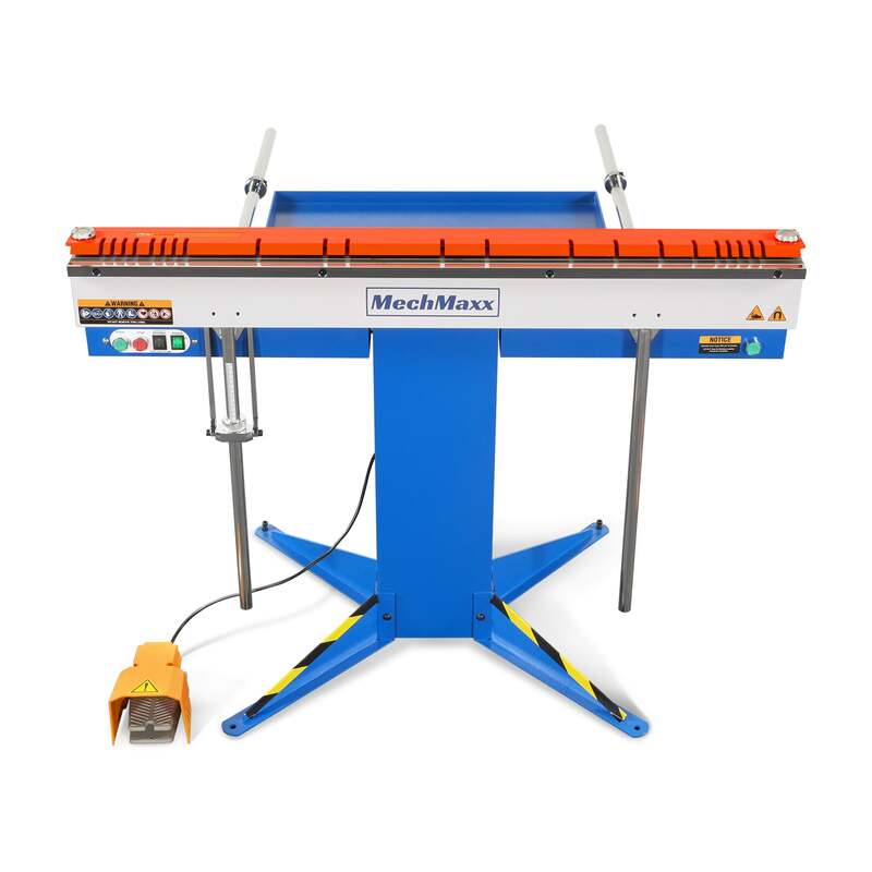 Mechmaxx 500001 48" Industrial Magnetic Sheet Metal Brake – 20 Gauge Capacity Electromagnetic Press Brake (MSMB1250E)