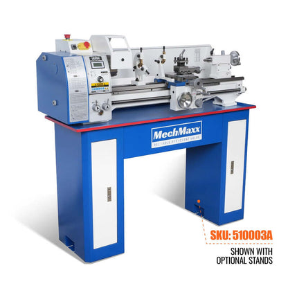 MechMaxx 500005 10" x 30" Variable Speed Metal Lathe – 1.5HP Brushless Motor, 1.5" Spindle Bore