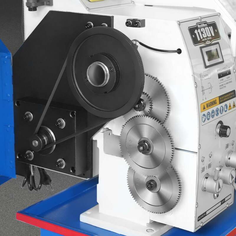 MechMaxx 500007 11" x 30" Variable Speed Metal Lathe – 2HP Brushless Motor, 1.5" Spindle Bore