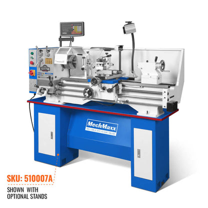 MechMaxx 500011 13" x 37" Industrial Metal Lathe – Full Norton Gearbox, 1.5HP, 64–1500 RPM