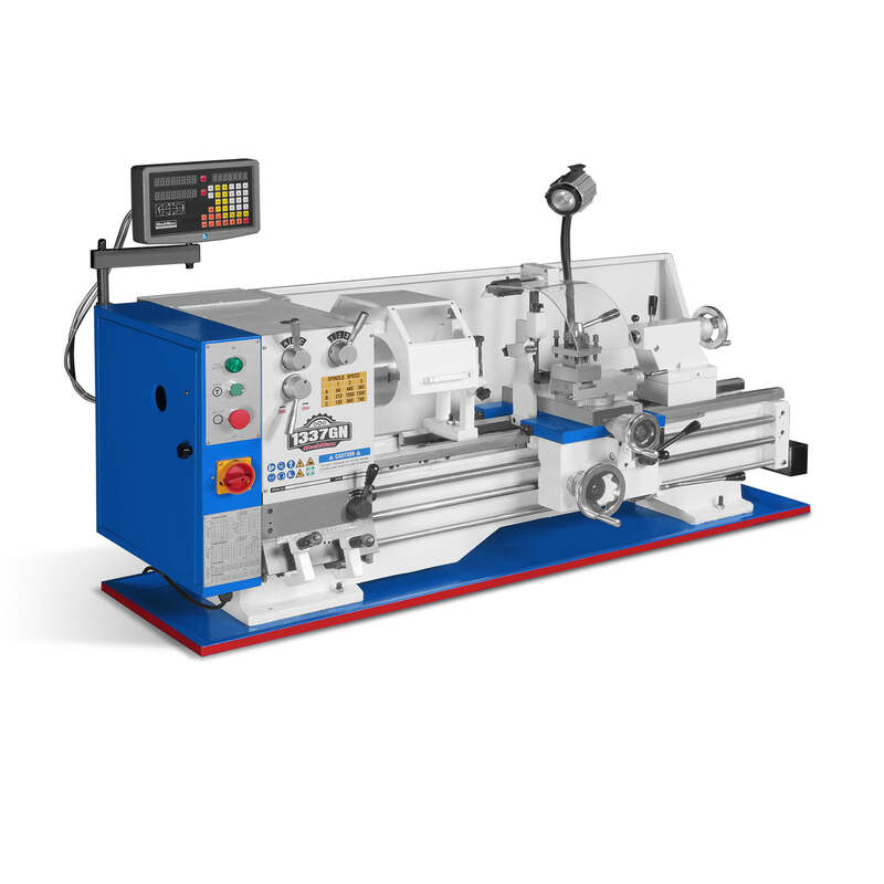 MechMaxx 500011 13" x 37" Industrial Metal Lathe – Full Norton Gearbox, 1.5HP, 64–1500 RPM