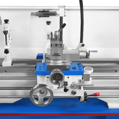 MechMaxx 500012 13" x 37" Industrial Metal Lathe – 1.5HP Variable Speed 64–1500 RPM, 4-Axis Slide