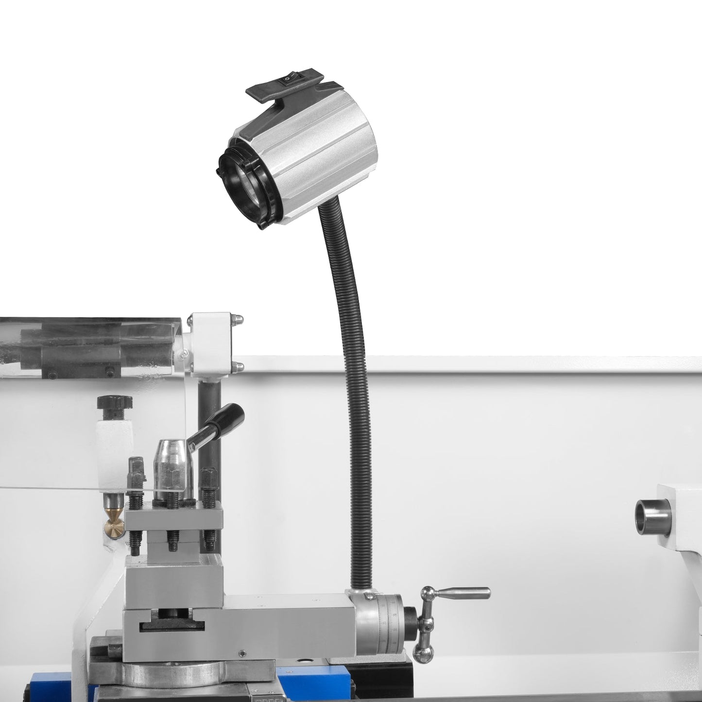 MechMaxx 500012 13" x 37" Industrial Metal Lathe – 1.5HP Variable Speed 64–1500 RPM, 4-Axis Slide