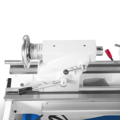 MechMaxx 500012 13" x 37" Industrial Metal Lathe – 1.5HP Variable Speed 64–1500 RPM, 4-Axis Slide