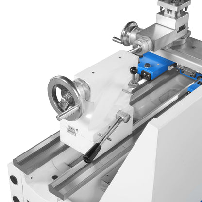 MechMaxx 500012 13" x 37" Industrial Metal Lathe – 1.5HP Variable Speed 64–1500 RPM, 4-Axis Slide