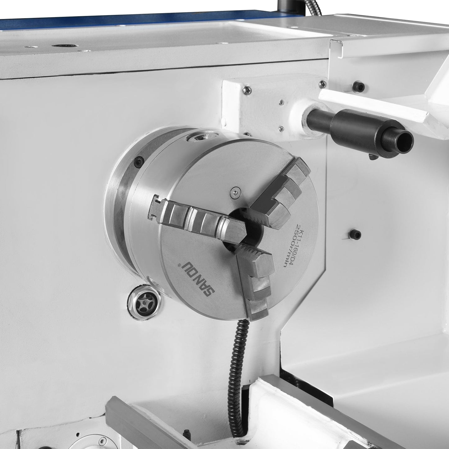 MechMaxx 500012 13" x 37" Industrial Metal Lathe – 1.5HP Variable Speed 64–1500 RPM, 4-Axis Slide