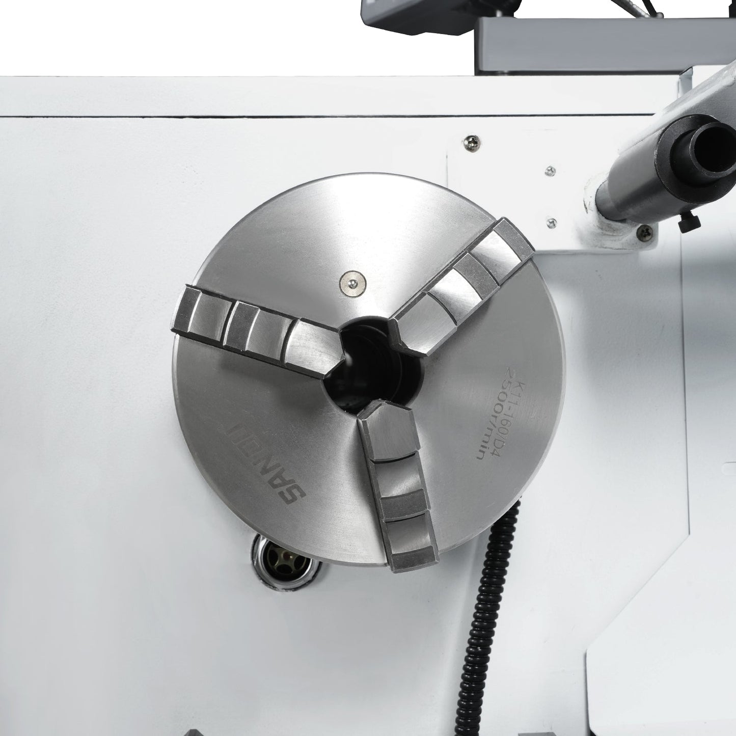 MechMaxx 500012 13" x 37" Industrial Metal Lathe – 1.5HP Variable Speed 64–1500 RPM, 4-Axis Slide