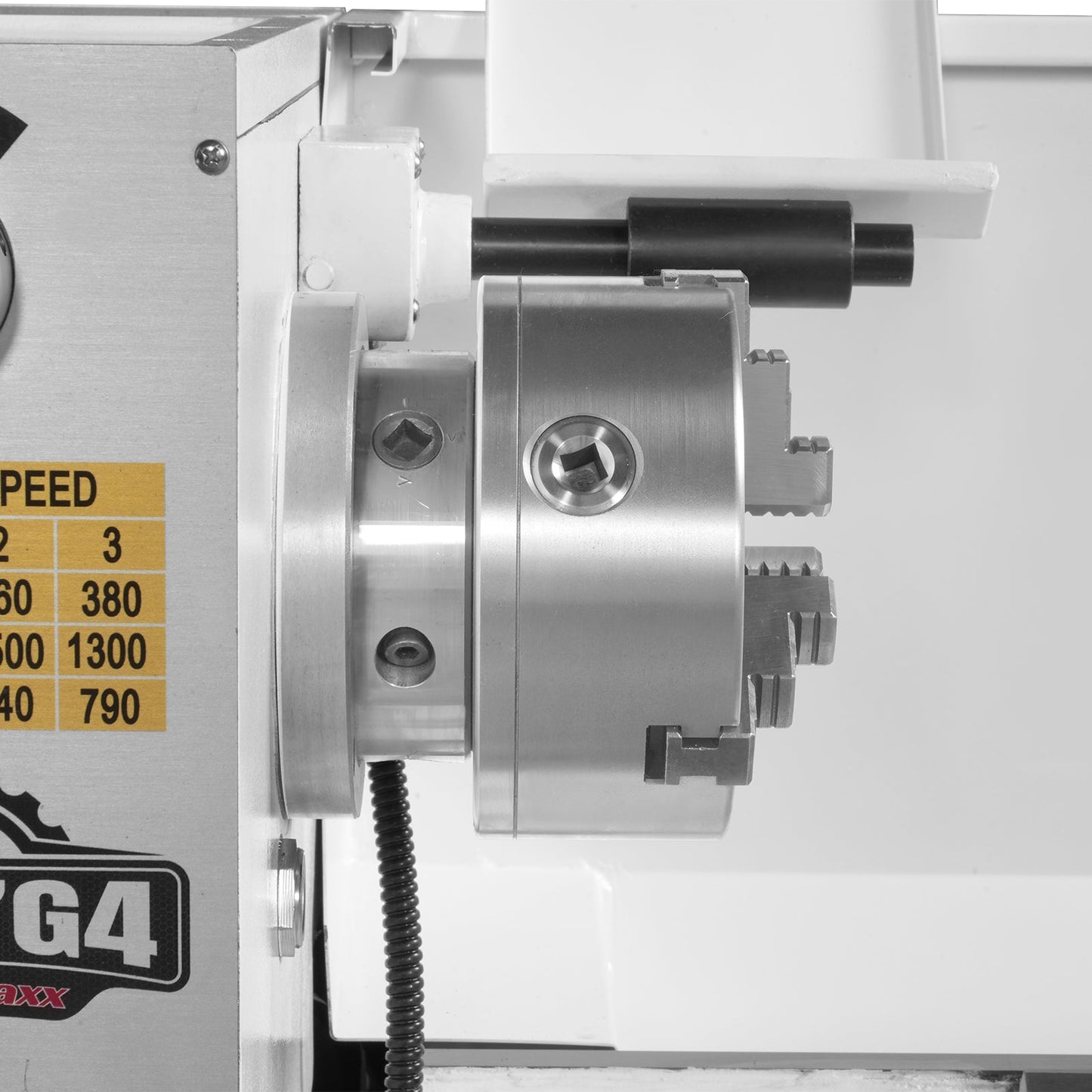 MechMaxx 500012 13" x 37" Industrial Metal Lathe – 1.5HP Variable Speed 64–1500 RPM, 4-Axis Slide