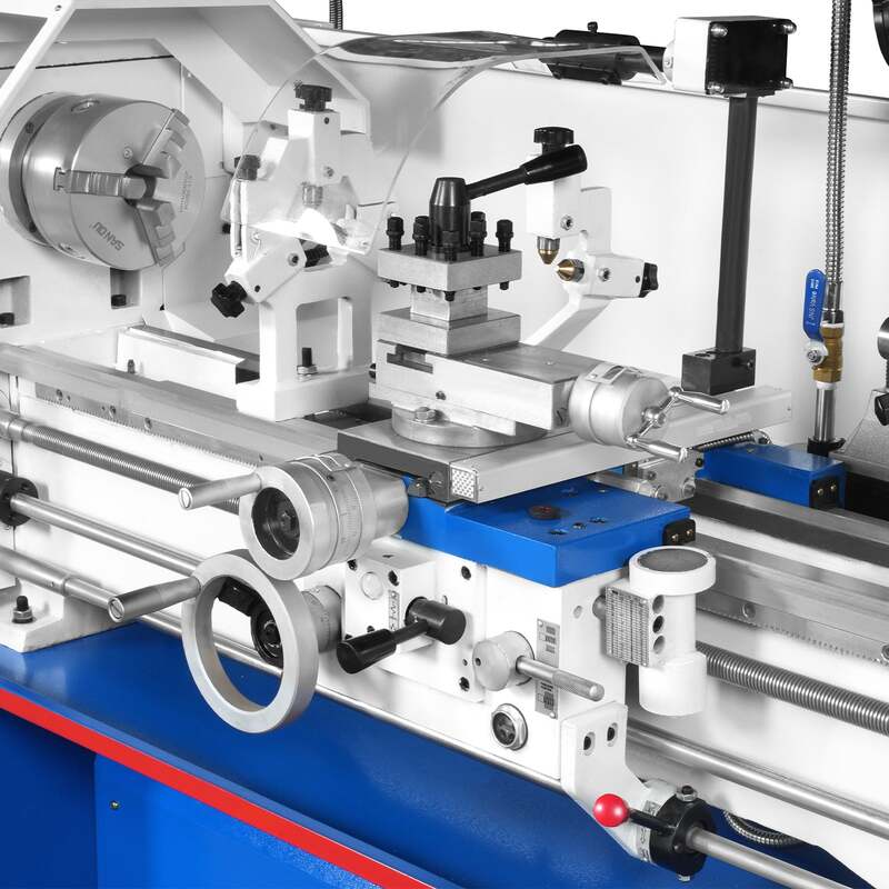 MechMaxx 500013 13" x 40" Industrial Metal Lathe – 2HP Variable Speed 70-2000 RPM, D1-4 Spindle