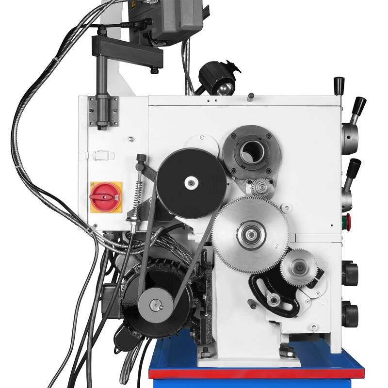 MechMaxx 500013 13" x 40" Industrial Metal Lathe – 2HP Variable Speed 70-2000 RPM, D1-4 Spindle