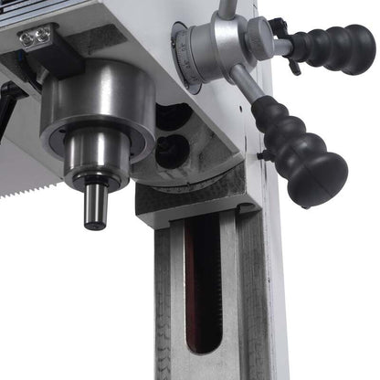 MechMaxx 500200 VM18L 6" x 20" Benchtop Mill Drill Machine – 1HP Variable Speed R8 Milling Machine