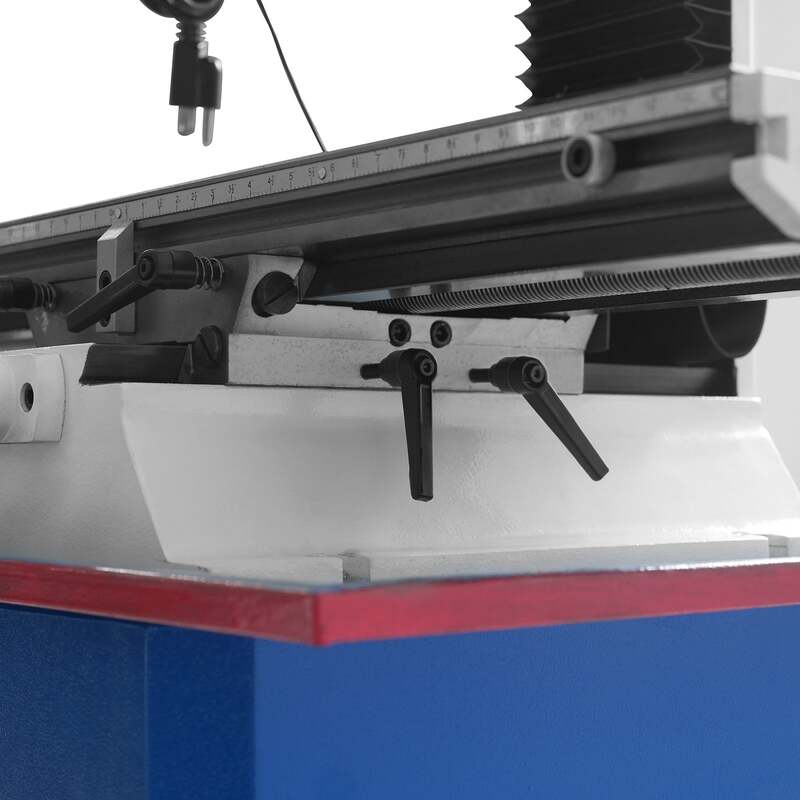MechMaxx 500201 VM18LD 6" x 20" Benchtop Mill Drill with DRO – 1HP Variable Speed R8 Milling Machine