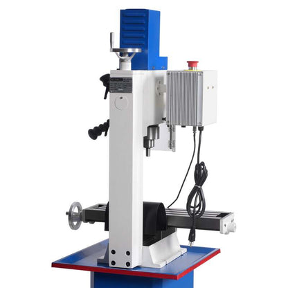 MechMaxx 500200 VM18L 6" x 20" Benchtop Mill Drill Machine – 1HP Variable Speed R8 Milling Machine